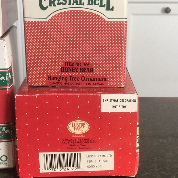 Bundle of six Christmas ornaments in original boxes - Picture 10 of 10